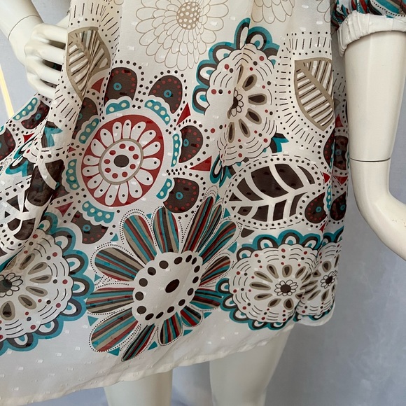 Sheer Off The Shoulder Babydoll Dress - Picture 3 of 5